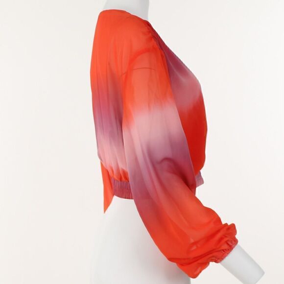 Guess Marina Faux-Wrap Crop Top - Picture 5 of 5